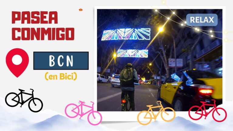 Paseos relajantes en bici por Barcelona