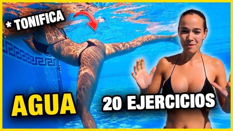 Ejercicios acuáticos para fortalecer el cuerpo