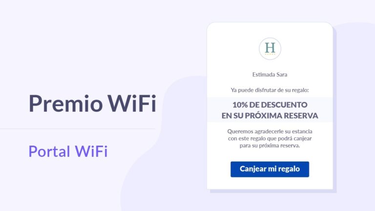 Aprovecha el Wi-Fi gratuito durante tu estancia