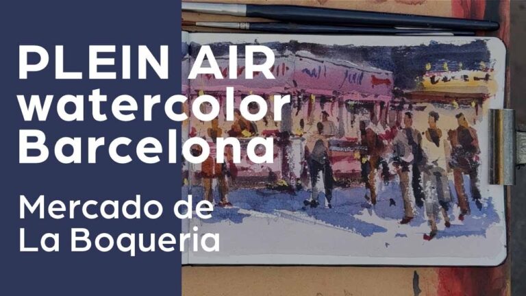 Explora los Talleres de Pintura al Aire Libre en Barcelona