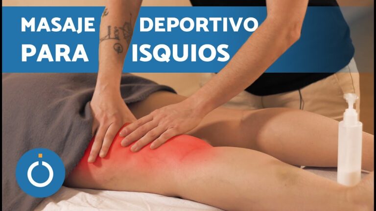 5 t&eacute;cnicas de masaje esenciales para atletas